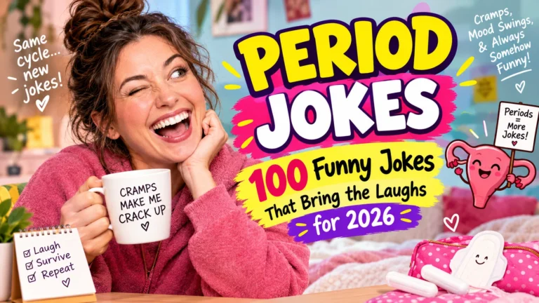 period jokes