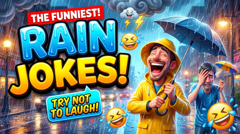 rain jokes