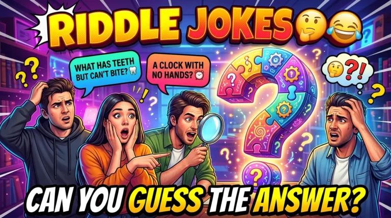 Riddle jokes