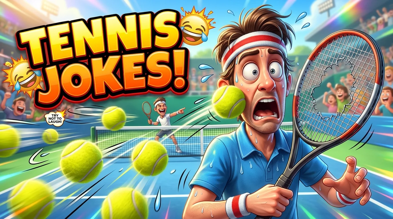 Tennis jokes